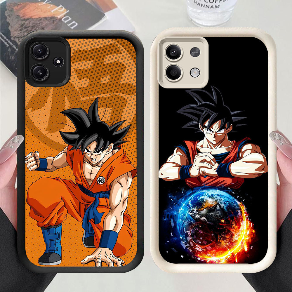 KD-13 Goku Luxury Casing untuk Xiaomi Redmi Note 12 13 14 Pro