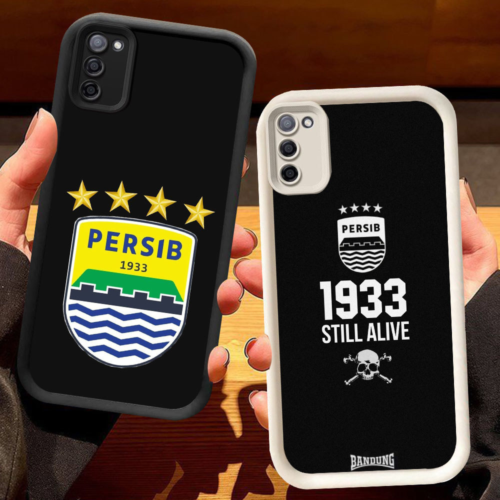 KD-28 Persib Bandung Luxury Casing untuk Samsung A03S A31 M21 A71 M02S A51 F02S M30S A02S S20 FE