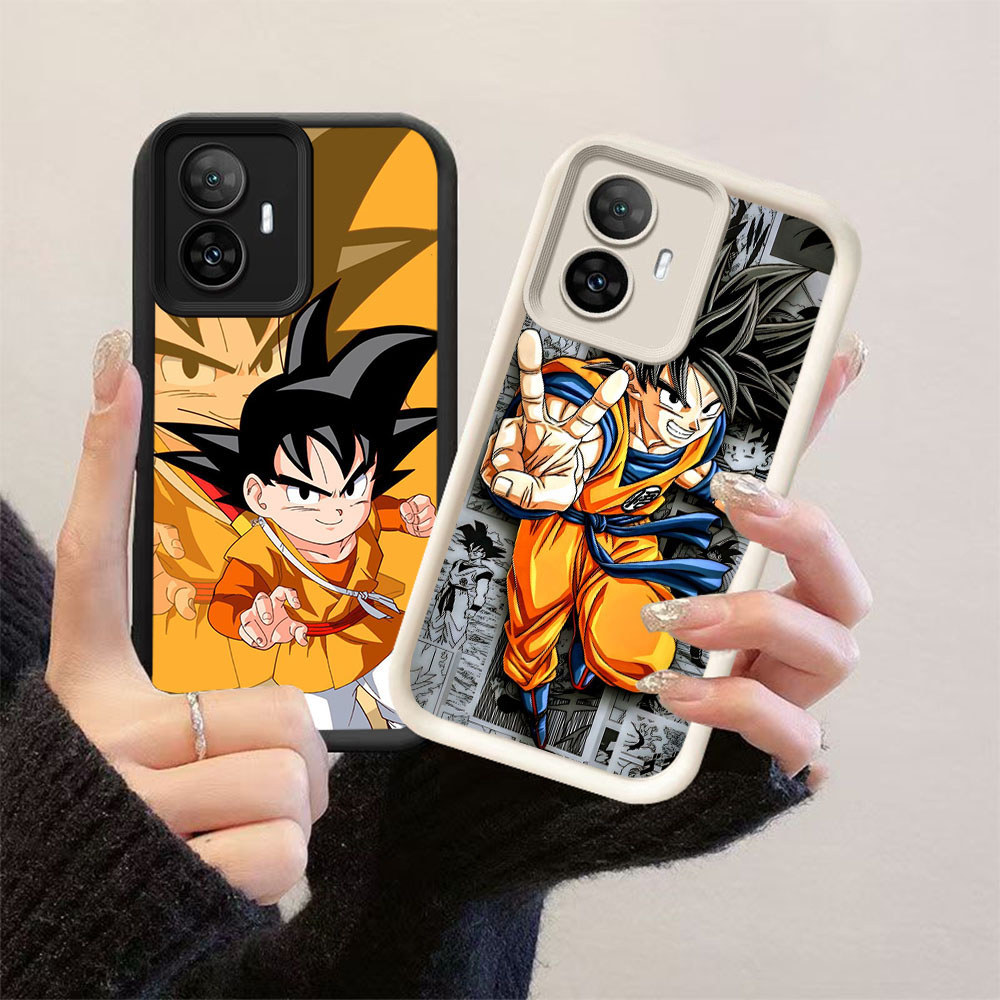 TP-6 Dragon ball Goku Silikon Casing untuk OPPO Reno Narzo 10 C67 C55 F25 N55 13F 11F 11 Pro 5G Real