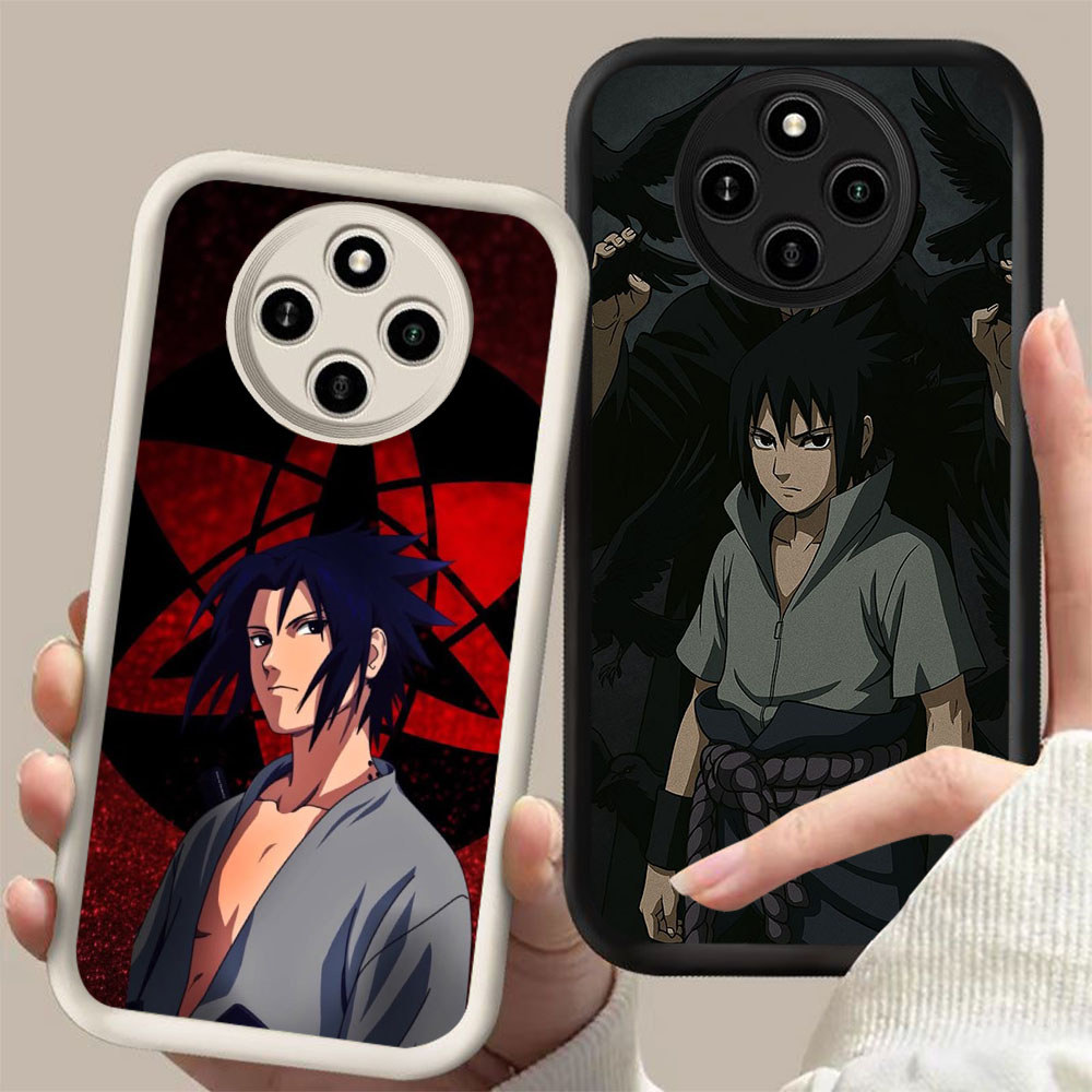 SK-74 Madara Uchiha in Naruto Silikon hitam putih Casing untuk Xiaomi Redmi Poco C61 A3 14C X3 12 A3