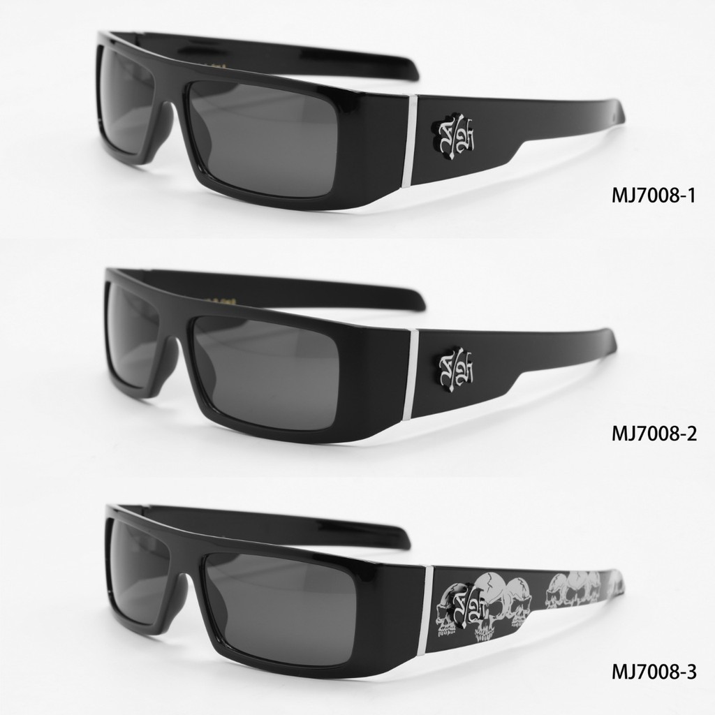 New Eyewear Kacamata ChicanoCholoGangsta Chicano West Coast Gang Sepeda Motor HIPHOP Outdoor Berkual