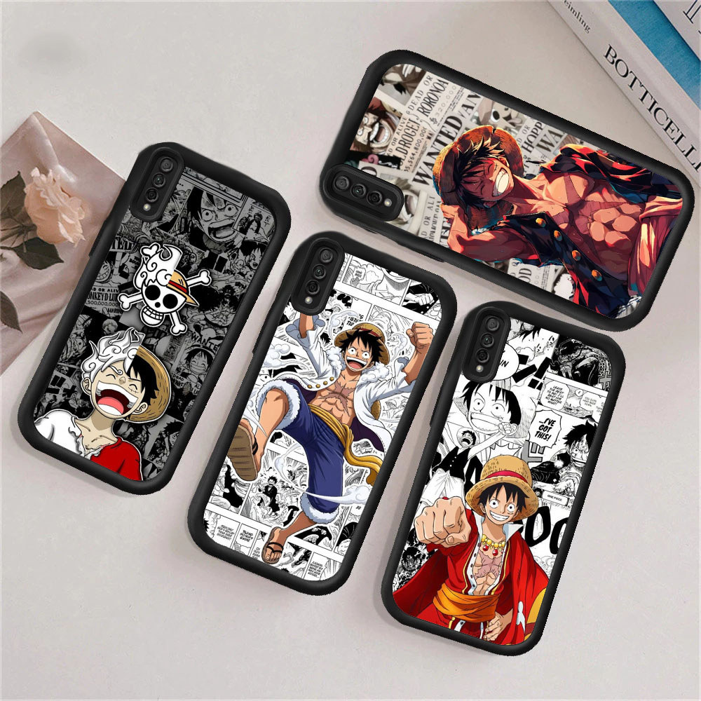 XA28 One Piece Luffy Hp Plating Casing untuk Tecno ITEL Infinix Spark Pova POP Zero Smart Note Ram2 