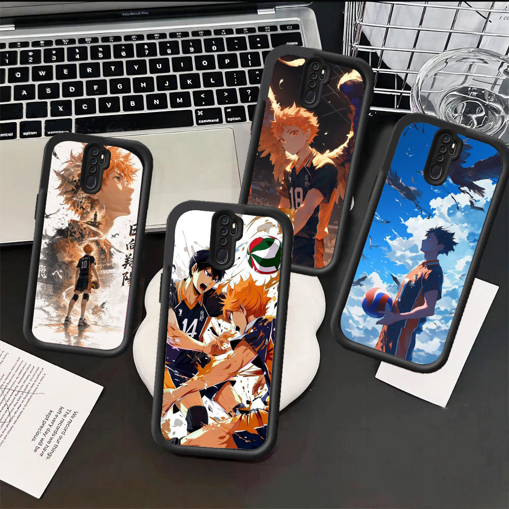 XC40 Haikyuu Anime Hp Plating Casing untuk OPPO F25 F15 F21 A96 F19S F17 F19 F11 A95 Pro 5G kasus si