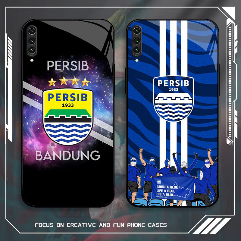 JP-4 Bandung Persib Case KACA Soft Edge Untuk Samsung Note A02 A7 10 A70S 10Plus A50 A70 A10 2018 Pr