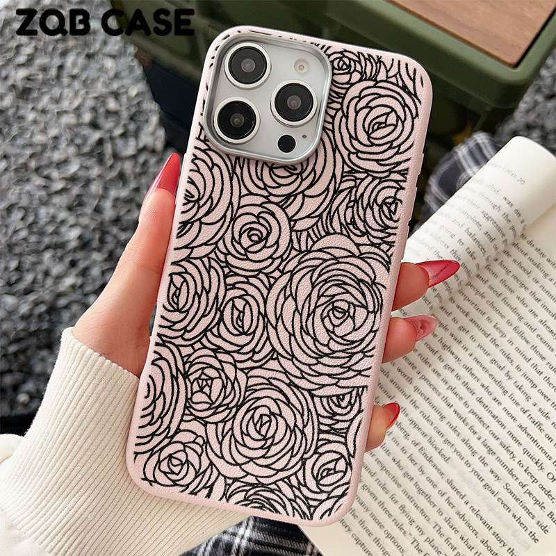 Case Vivo V40 Lite Y19s Pro Y03 Y15 Y50 Soft Case Vivo Y17 Y20 Y30 Y33t Y91c Tekstur Kulit Silicone 