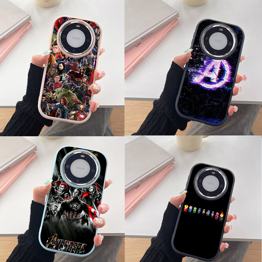 Softcase Silikon Plating Casing Hp Case untuk Redmi 12C 10C 9C 10A 9A 12 10 9T 9 KK58 Avengers Marve