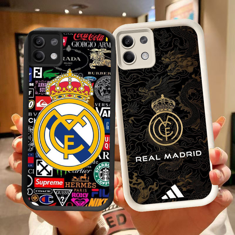 TP-20 Real Madrid Silikon Casing untuk Xiaomi Poco X6 X7 X6NEO M6Pro M7 F7 Pro 5G 4G