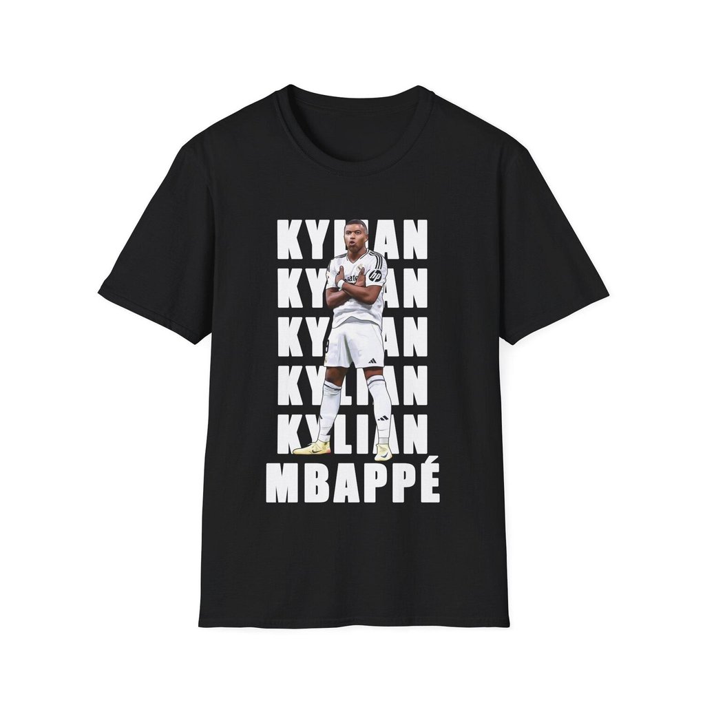 Kaos Kylian Mbappe Real Madrid Piala Dunia 2026: Ilustrasi Lukisan Tangan