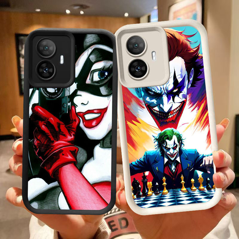 TP-25 UK-59 Joker Silikon Casing untuk OPPO Reno Narzo 10 C67 C55 F25 N55 13F 11F 11 Pro 5G Realme 4
