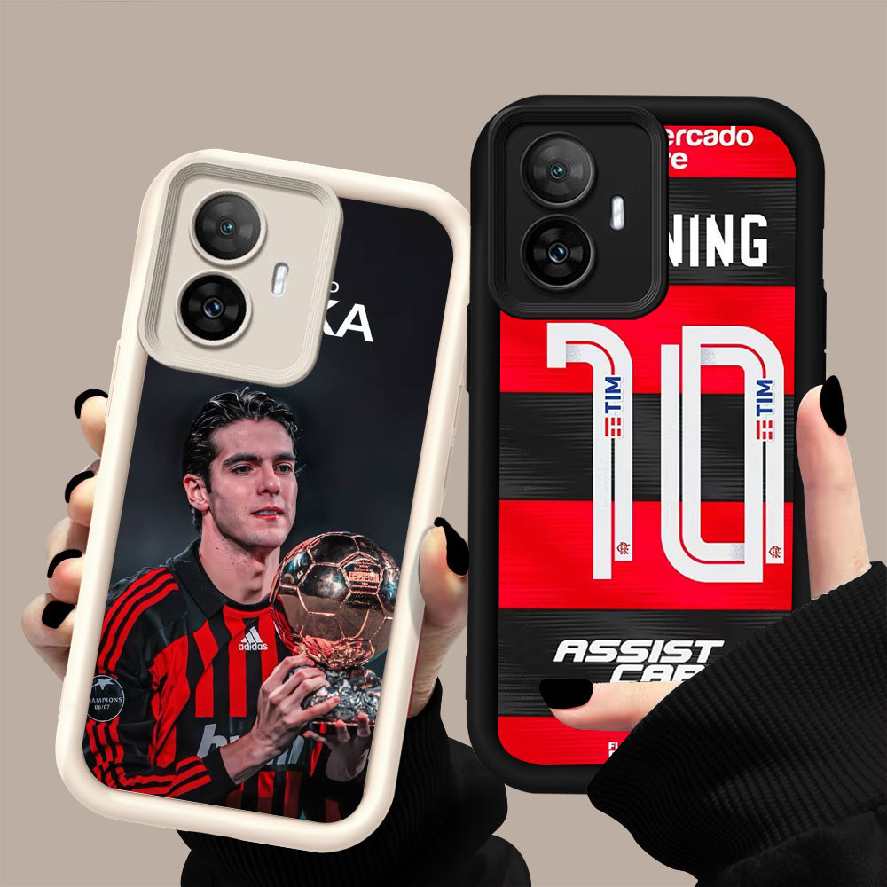 TP-15 Milan Kaka Silikon Casing untuk OPPO Reno Narzo 10 C67 C55 F25 N55 13F 11F 11 Pro 5G Realme 4G