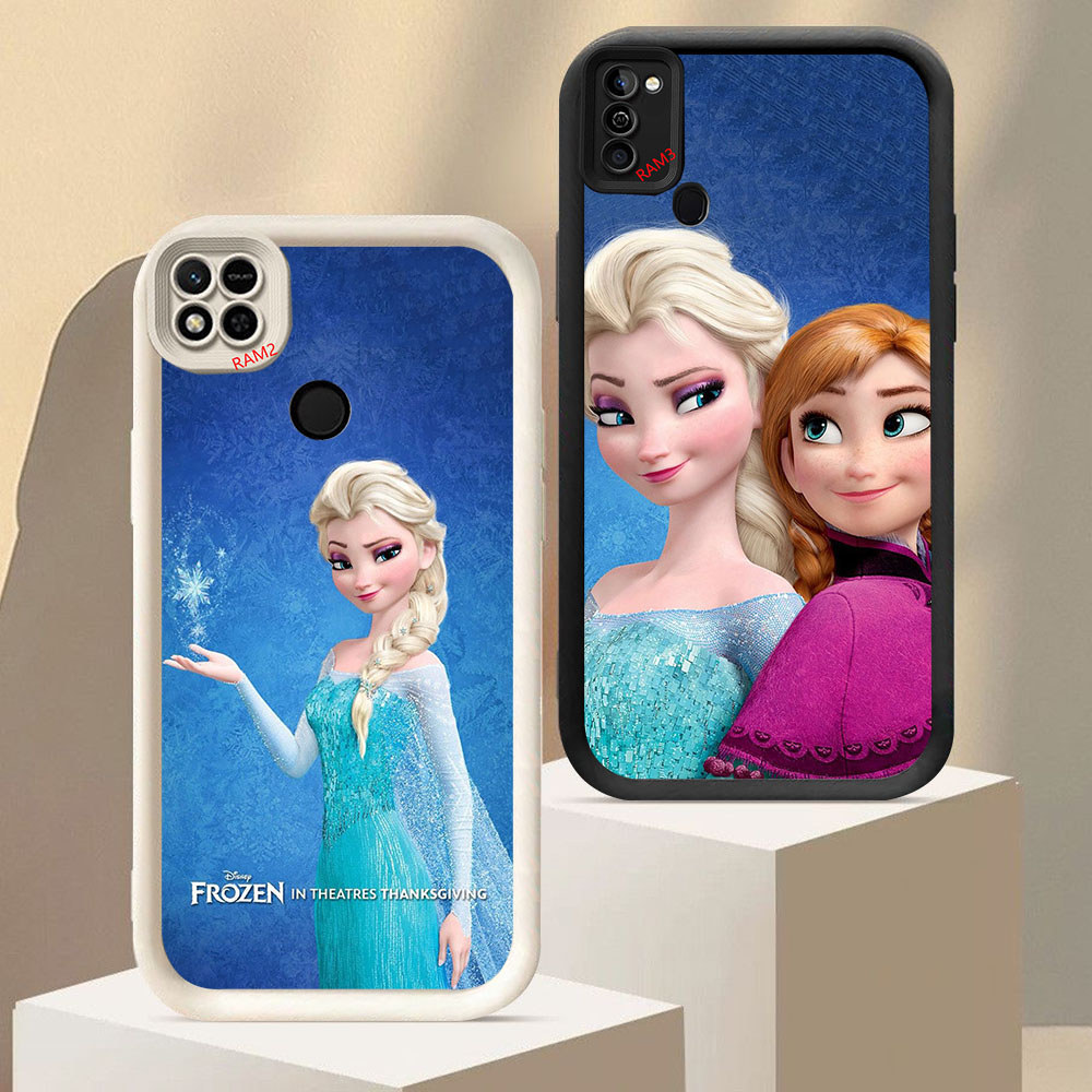 KD-12 Frozen Anna Elsa Luxury Casing untuk Infinix Smart 6 Tecno Spark GO 1 1S ITEL A90 Plus GT 30 P