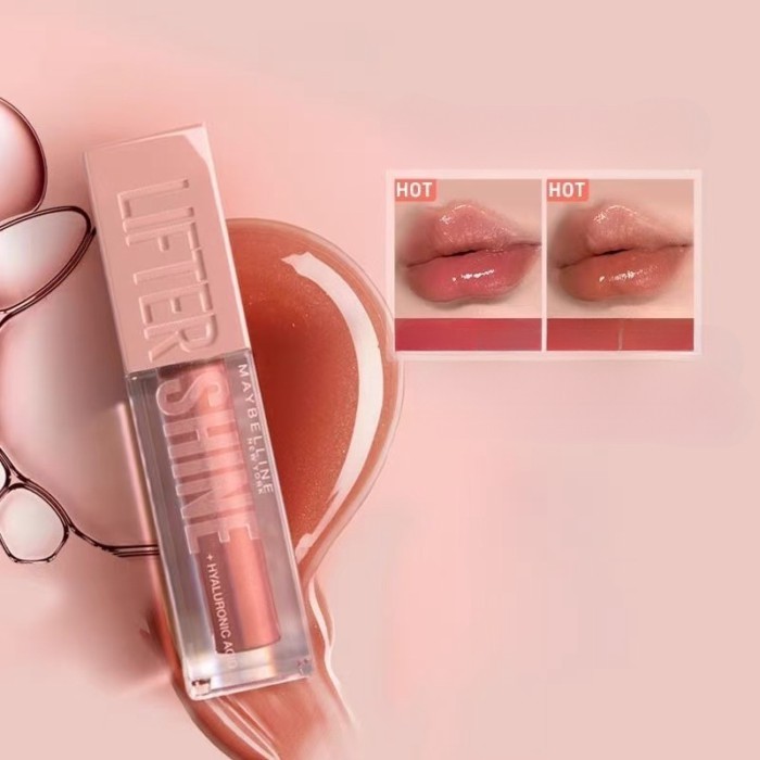 Maybelline Soft Water Lip Glaze New Hyaluronic Acid Essence Lip Gloss Lipstick Lip Gloss