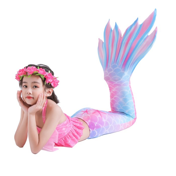 Mermaid Swimsuit Mermaid Tail Swimsuit Girls Swimsuit Pants Set Children's Hot Spring Swimsuit