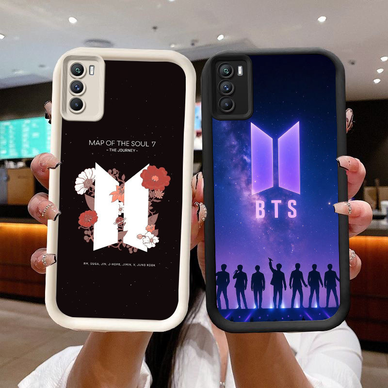 AA-6 BTS Casing untuk Realme A16 A53 A16s 7I C75 A33 C17 A54S A11S A53S 2020 OPPO