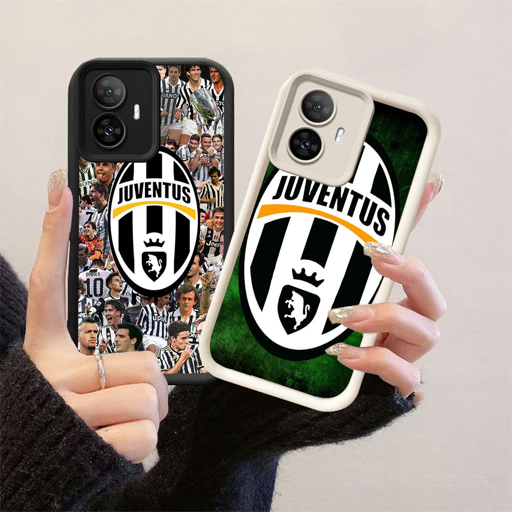TP-10 JUVENTUS Silikon Casing untuk OPPO Reno Narzo 10 C67 C55 F25 N55 13F 11F 11 Pro 5G Realme 4G