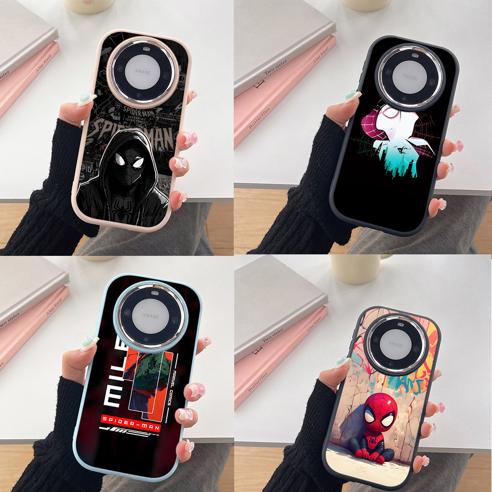 Softcase Silikon Plating Casing Hp Case untuk Redmi 12C 10C 9C 10A 9A 12 10 9T 9 KK89 Marvel Spider 