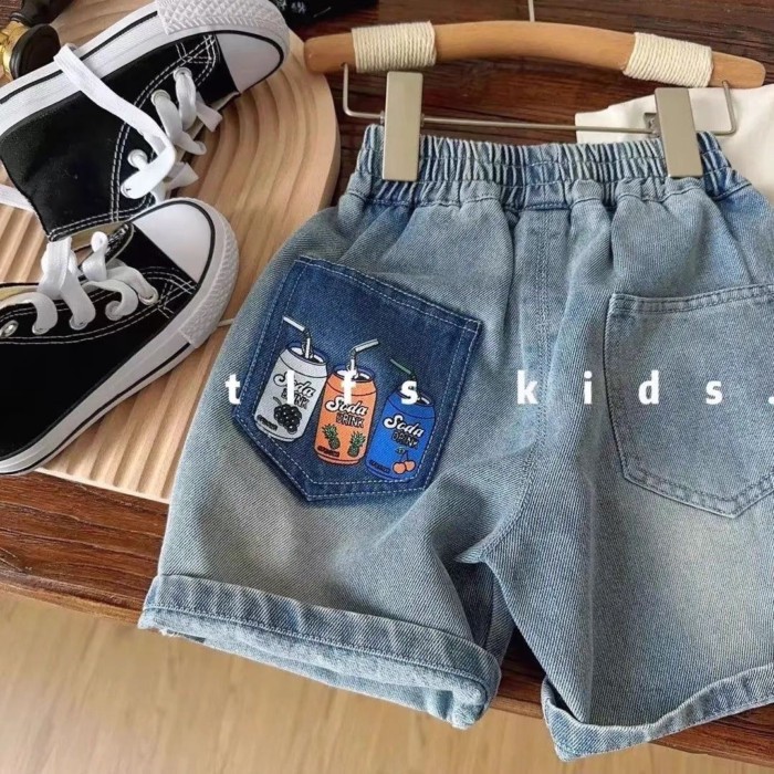 Celana Anak Laki-Laki, Jeans Musim Semi Dan Musim Panas, Celana Pendek Musim Semi, Pakaian Musim Pan
