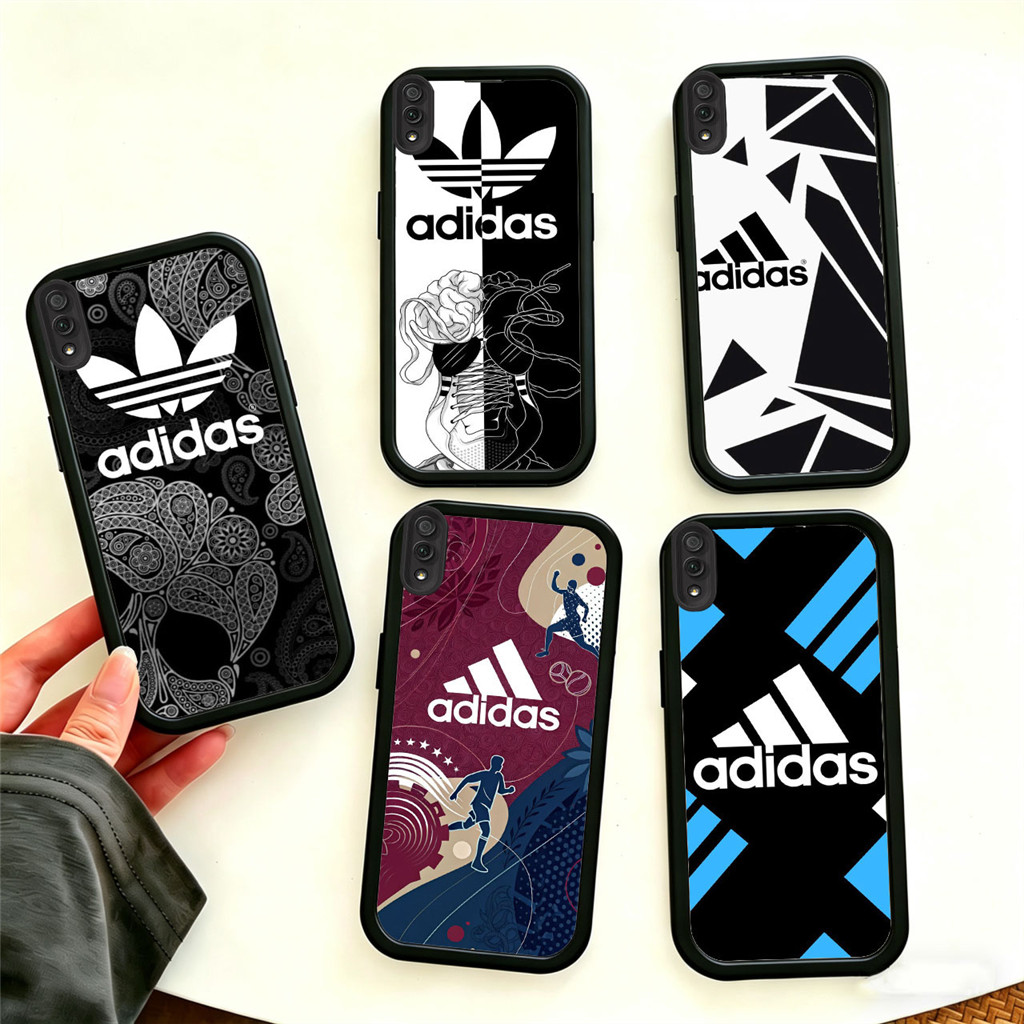 XA1 A-adidas Hp Plating Casing untuk VIVO IQOO V40 V29 Z9X V27E V23 Y28 V29E Z9 V25 Y35 V15 V27 V20 