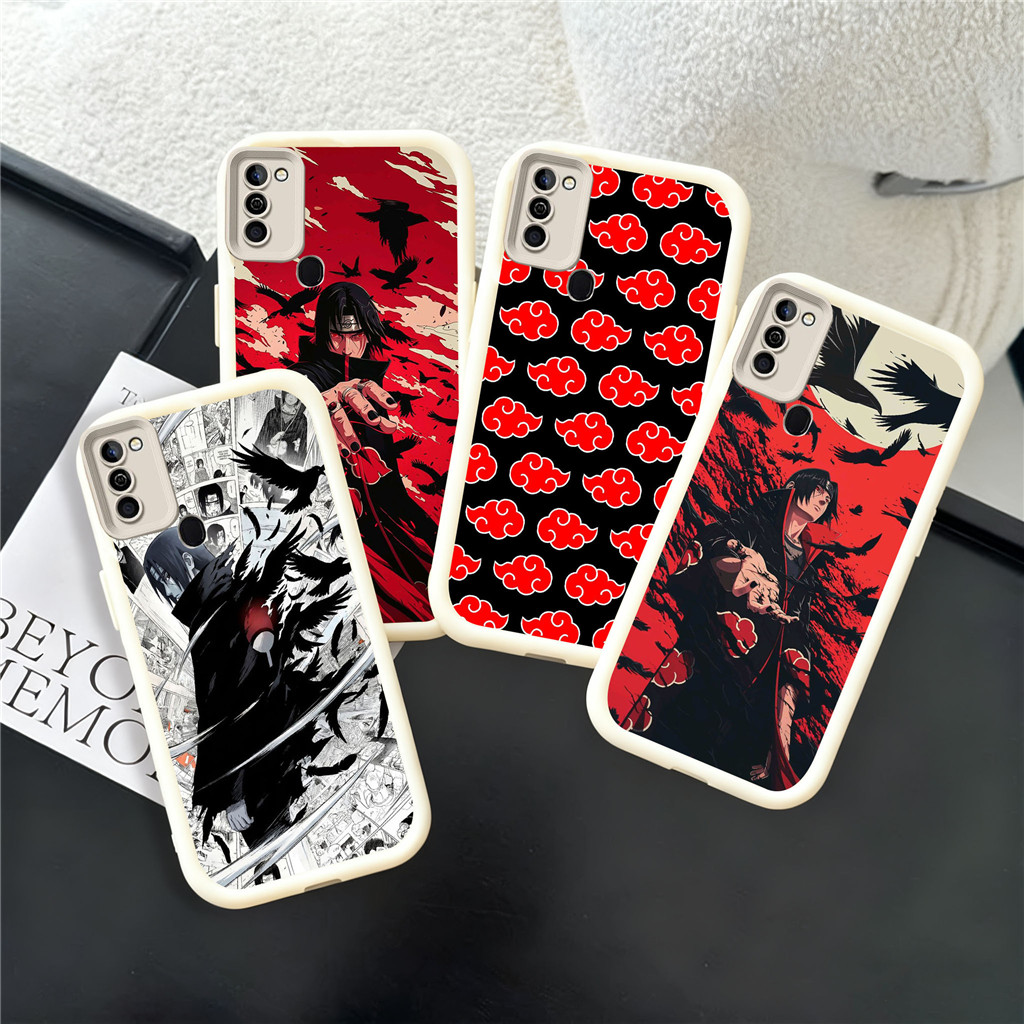 XF42 Super Akatsuki Hp Plating Casing untuk Tecno ITEL Infinix Spark Pova POP Zero 30 RS4 7 GO 8 5 A
