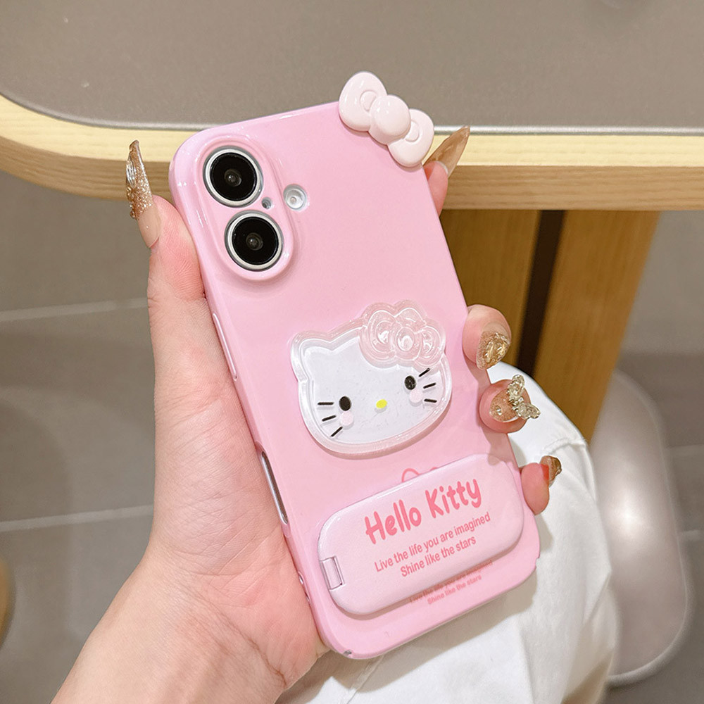 DIY004 Dudukan Seru Casing untuk iPhone XR 12 13 Mini Pro Max Case