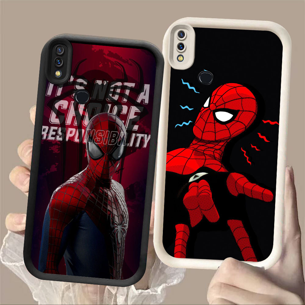 TF-68 Marvel SpiderMan Casing HP Untuk Samsung A10S A20 A11 A20S A36 M11 A30 A10 A56 A21S