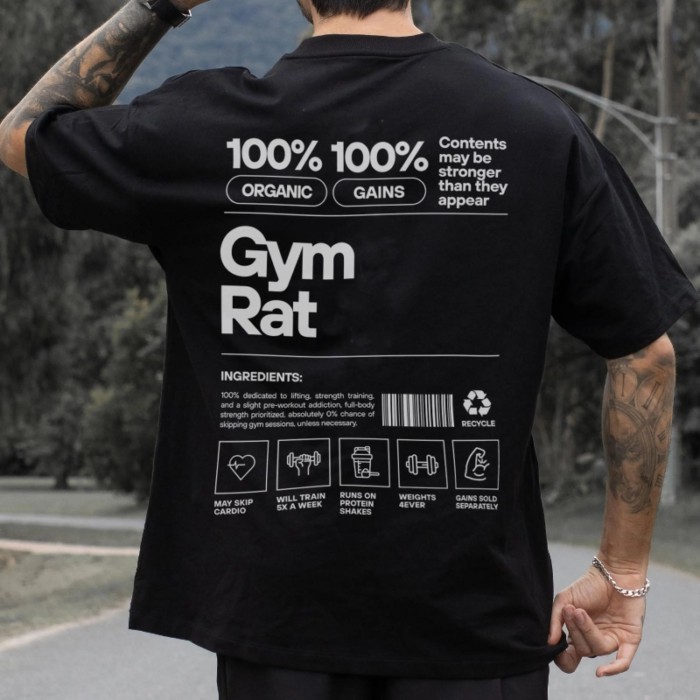 Gym 2025 T-shirt, Men's and Women's Gym Training T-shirt, Dumbbell T-shirt, Cool Gym T-shirt, Cotto
