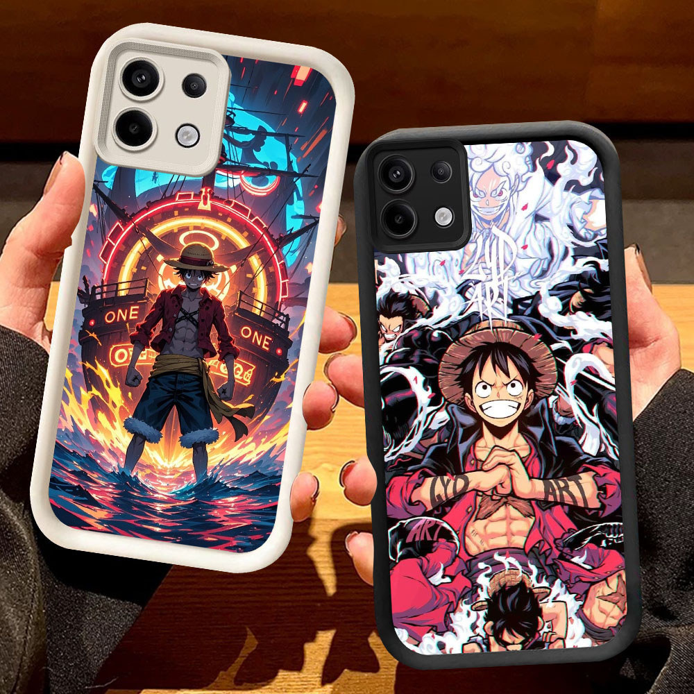 TF-73 Monkey D Luffy Casing HP Untuk Infinix Smart 7 9 ITEL A80 P65 Tecno POP 7 Spark 30C GO GT 20 P