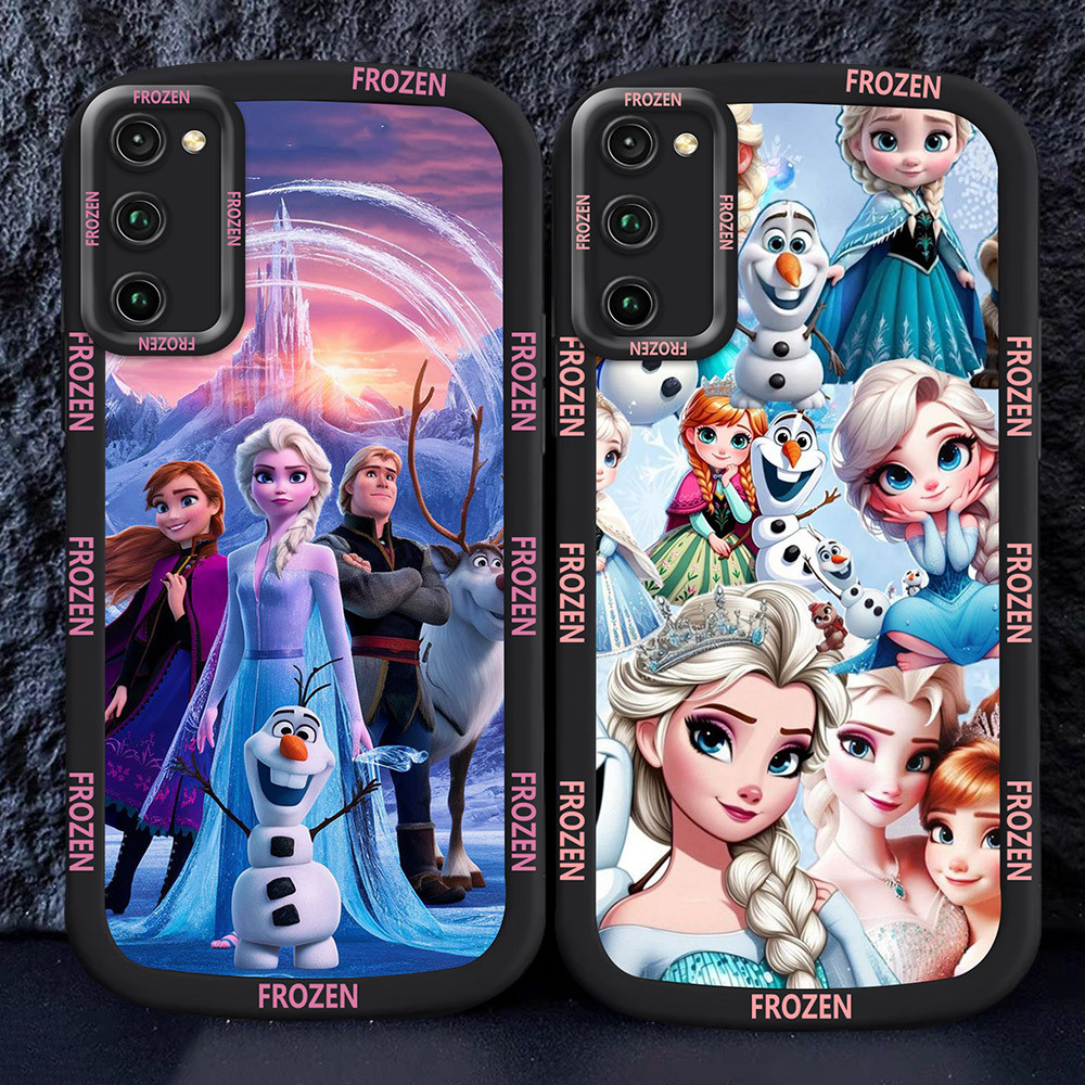 Casing untuk Samsung A51 A02S A03 A03S Hitam dan putih Case M3 Frozen