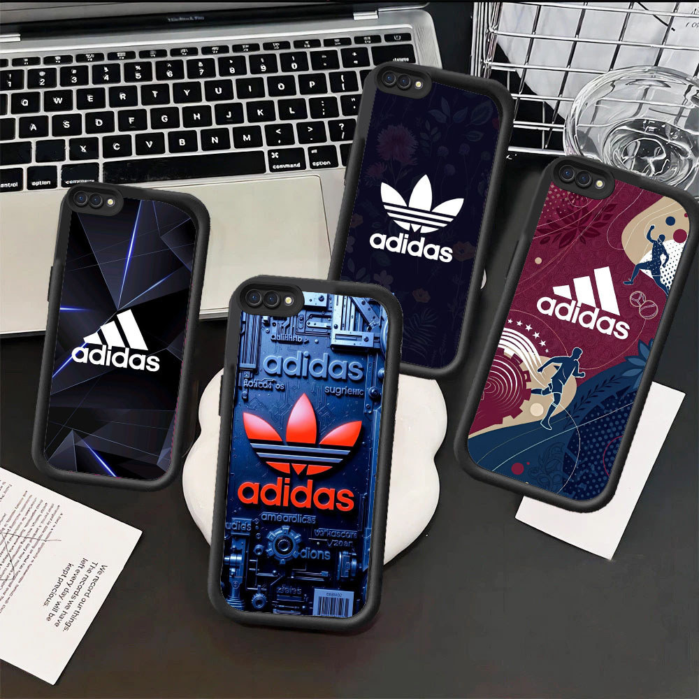 LM1 A-adidas Hp Plating Casing untuk Realme Narzo Note SE V13 6i Q3 NEO6 N53 70 N61 K9X 12 8S 10A P1