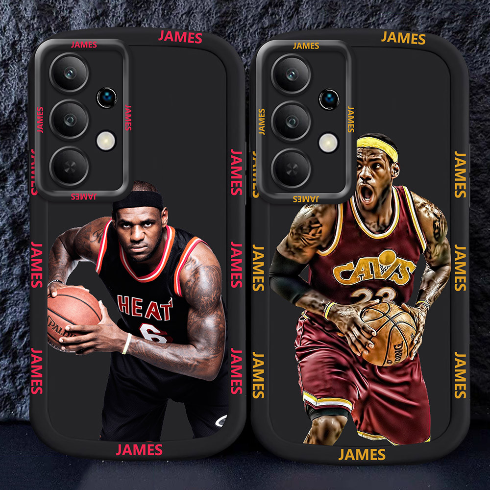 Casing untuk Samsung Galaxy A32 A13 A52 A52S A33 5G Hitam dan putih Case M14 James