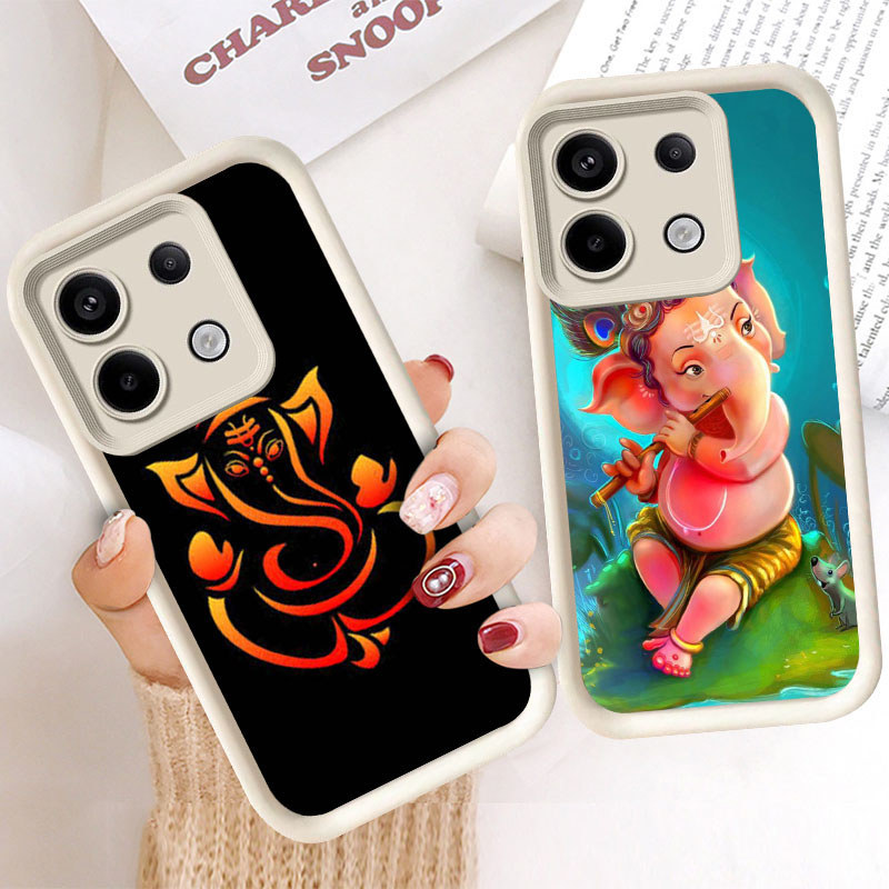 M20 Ganesha Hitam Casing untuk Xiaomi POCO NEO X6 M6 Pro Kasus Putih