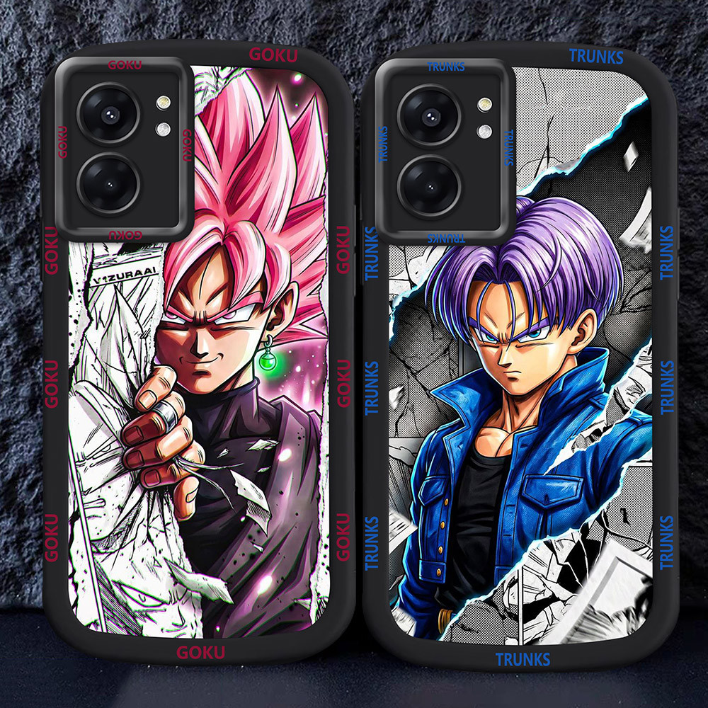 Casing untuk OPPO A77 A57S A77S A57 2022 Hitam dan putih Case M32 Dragon Ball
