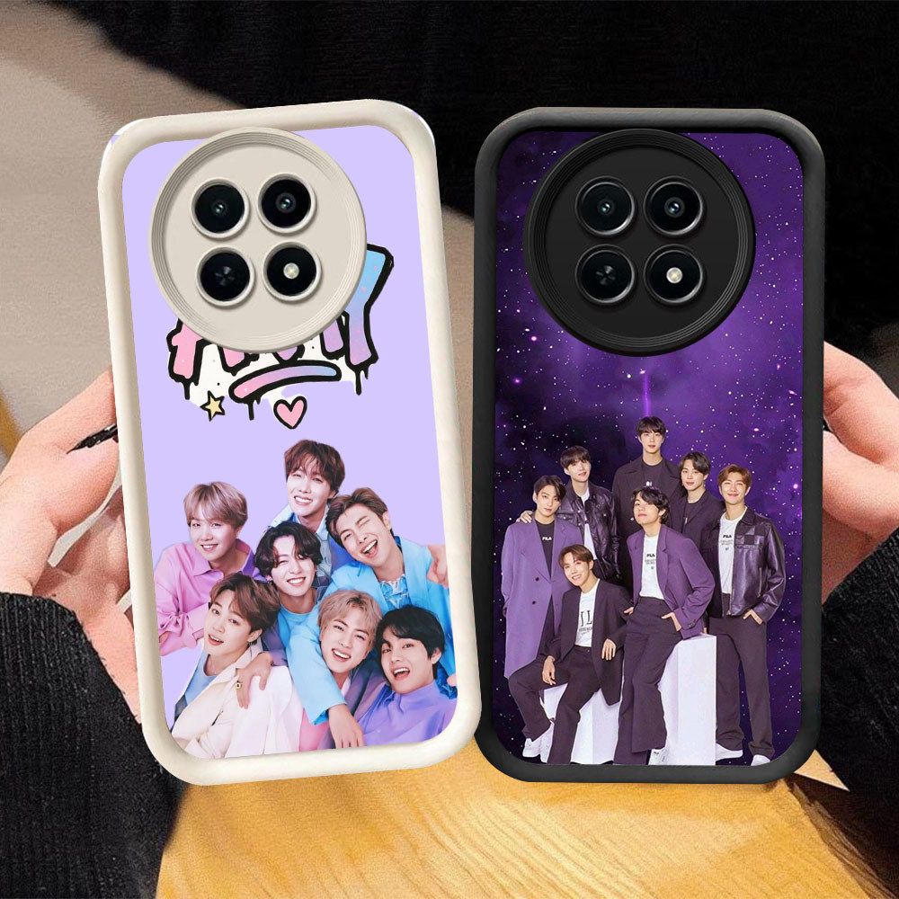ZG-2 ARMY kpop Boys Murah Casing HP TPU Anti Gores Realme 12 12X 13 C65 P1 Narzo N65 70 Pro Plus