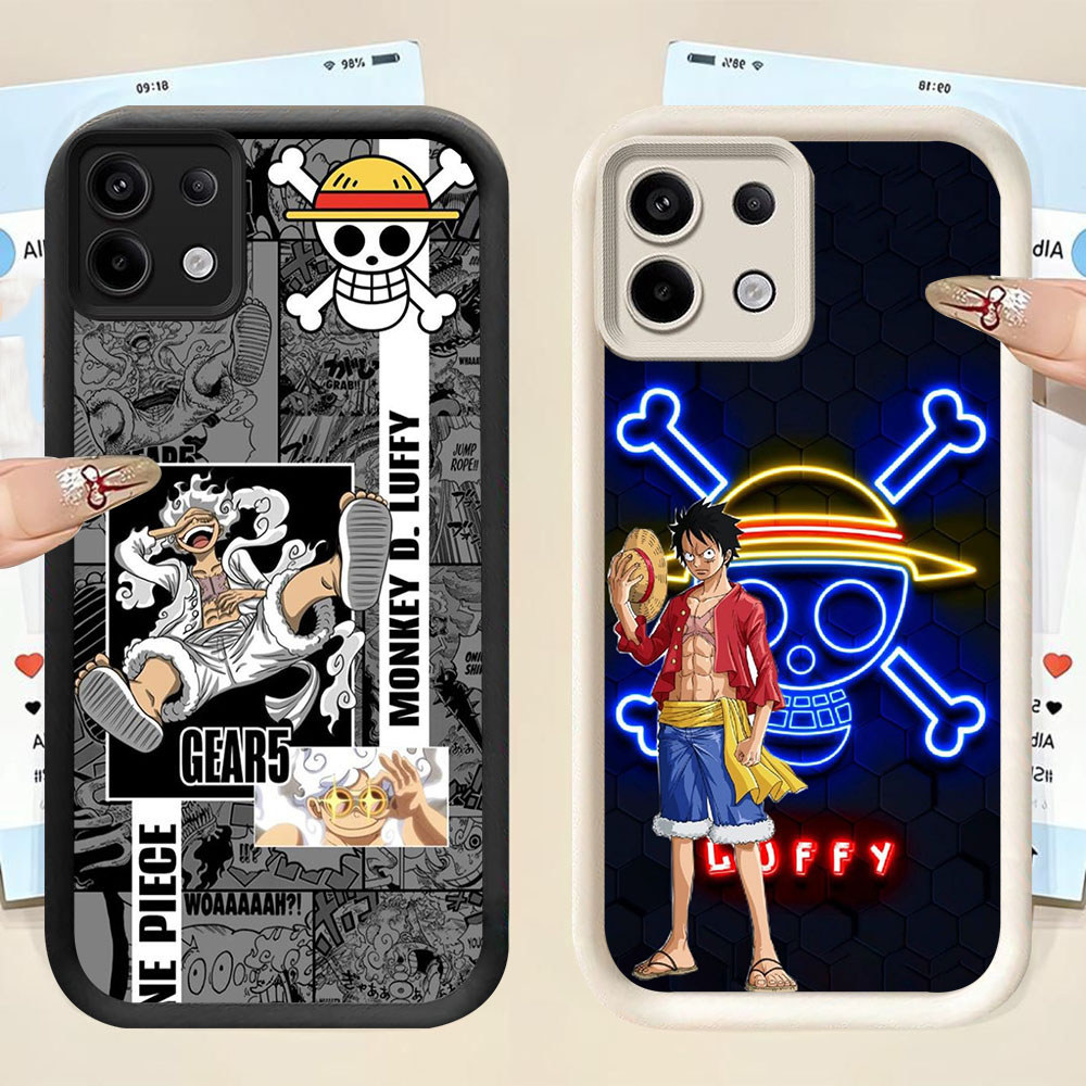 ZG-19 Monkey D Luffy Casing HP Untuk Infinix Smart 7 9 ITEL A80 P65 Tecno POP 7 Spark 30C GO GT 20 P
