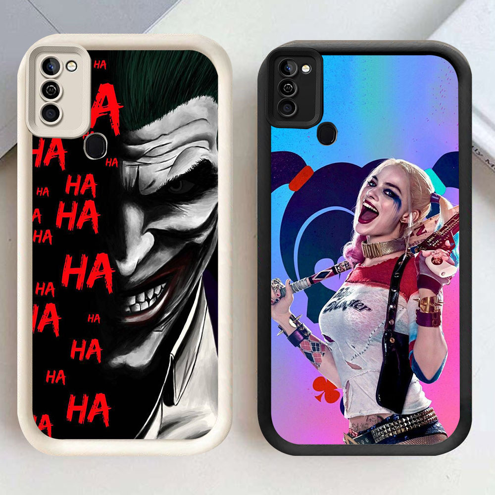 Casing HP Untuk Infinix Smart 5 Note 50 50X 50S HOT 12 11 10 Play Pro DK-76 Joker Harley Quinn
