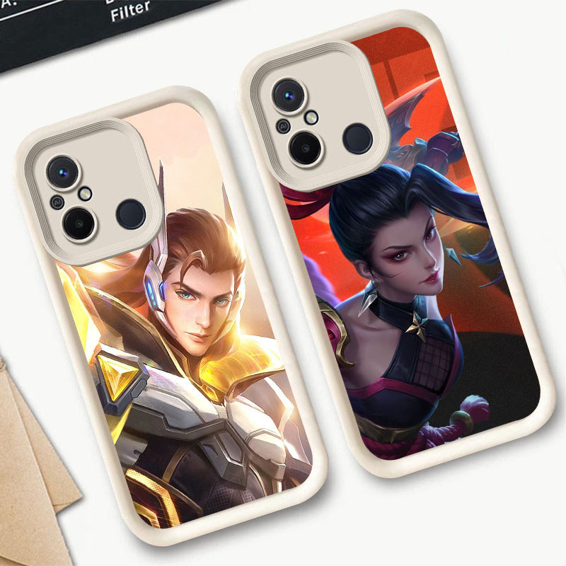 J56 Mobile Legends Casing untuk Xiaomi Redmi POCO C55 10C 12C C31 10A 9C