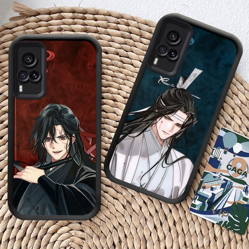 Casing untuk VIVO V21 Y51S Y51 V21E Y51A Y31 Y73 Y33 Y53s 2020 2021 5G Kasus Hitam atau Putih P30 Mo