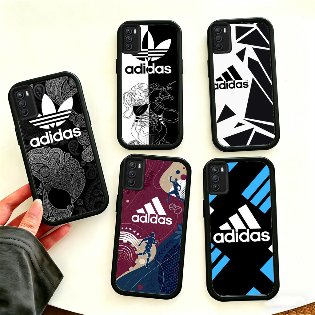 SO1 A-adidas Hp Plating Casing untuk Realme Narzo Note C17 N61 12 SE 10 6i 10A 50 70 V13 NEO6 30 70P