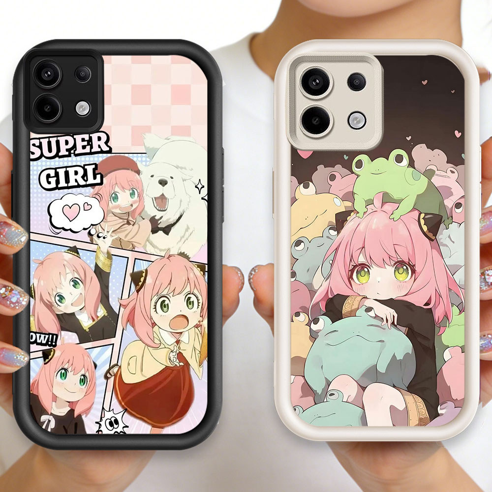 P-102 Spy x Family Casing hp silikon tipis dan ringan untuk Infinix Note Zero Smart Infi 30 GT 20 7 