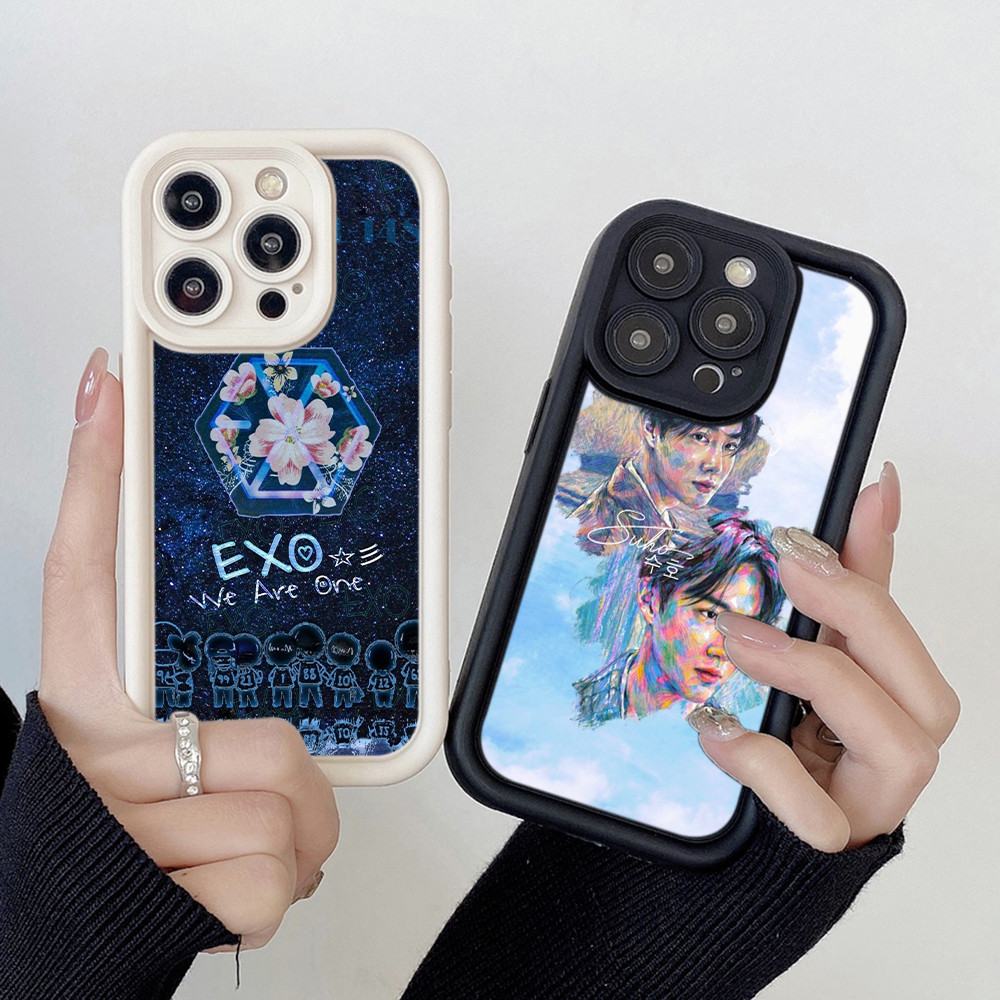 CC27 EXO untuk Samsung Galaxy A12 A13 A04s A22 A22S A23 A52 A52s A32 A33 A72 M15 M30S M21 F15 4G 5G 