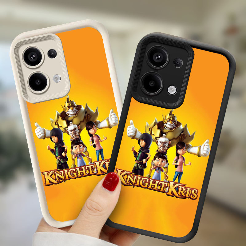 Knight Kris Casing untuk OPPO Reno A6 A6X 15FS 15F Pro 5G Kasus Ponsel(Hitam/Putih) Cover