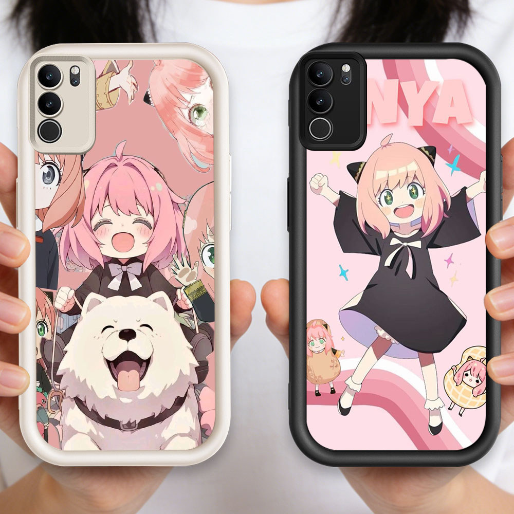 P-45 Spy x Family Casing hp silikon tipis dan ringan untuk VIVO V40 Y200 Y300 Y19S V50 Pro Lite plus
