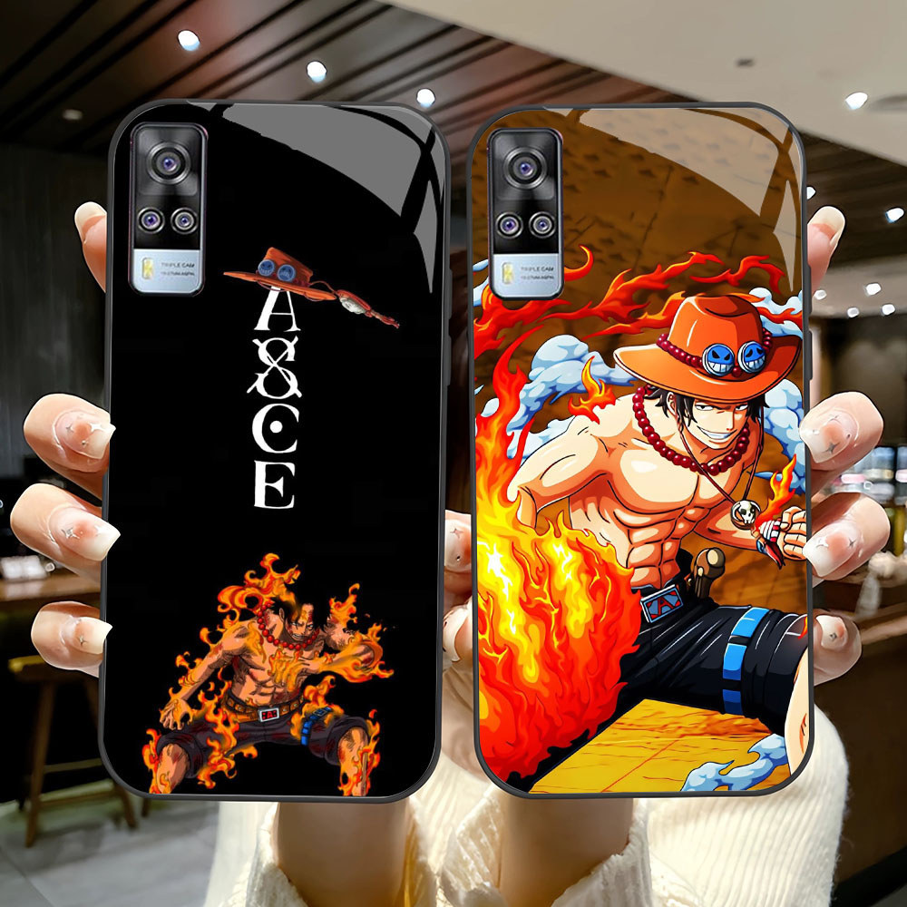 DK-85 One Piece Ace HD Glass Casing untuk VIVO Y51 V21E Y31 Y52 V21S V21 V20 Y53S