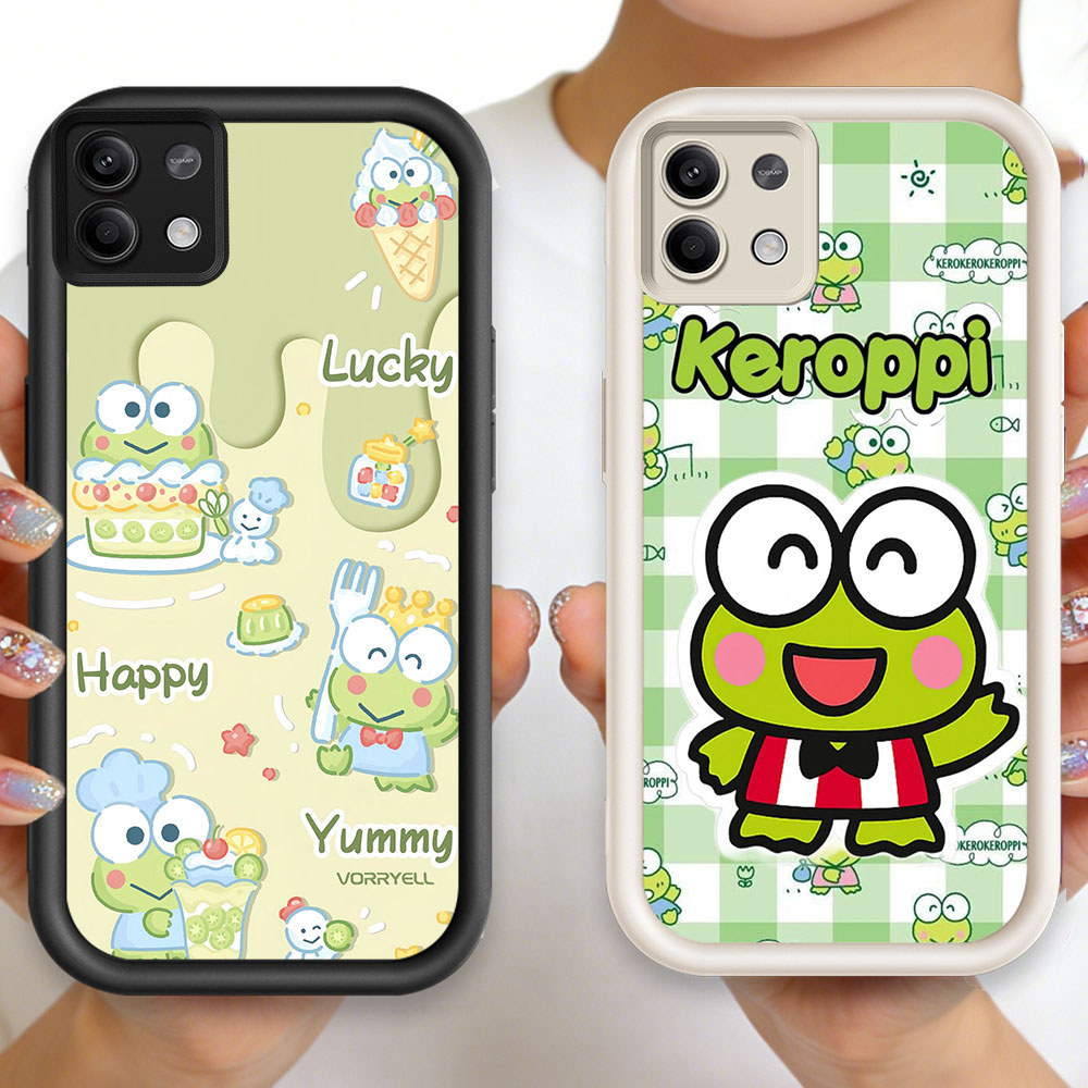 P-96 Sanrio Keroppi Casing hp silikon tipis dan ringan untuk Xiaomi Poco X6 M4 M2 15T X7 X6NEO M6Pro
