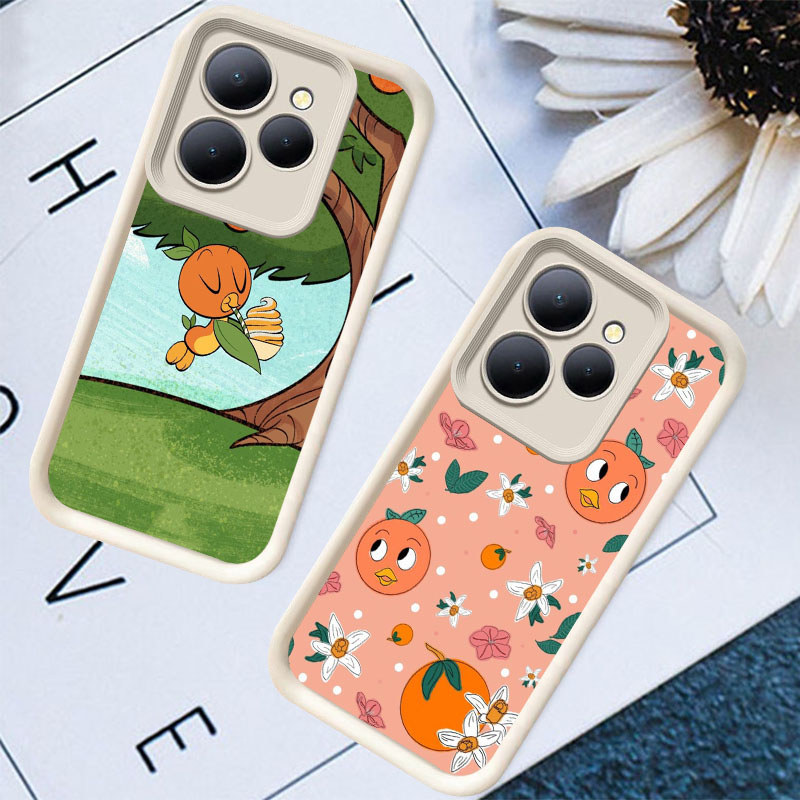 J61 Orange Bird Casing untuk ITEL S23 A80 A90 P65 RS4 A50 City 100 A70 P55 5G