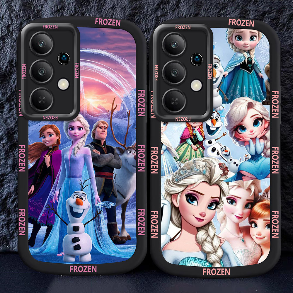 Casing untuk Samsung Galaxy A32 A13 A52 A52S A33 5G Hitam dan putih Case M3 Frozen