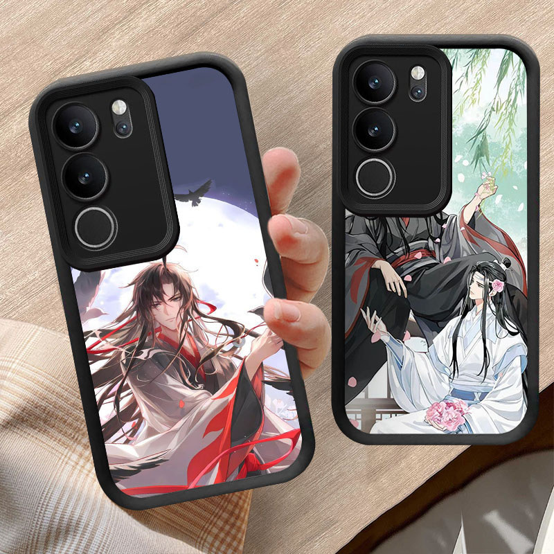 Casing untuk VIVO Y300 V40 Y21d Y19S Lite Pro 5G Kasus Hitam atau Putih P30 Mo Dao Zu Shi MDZS