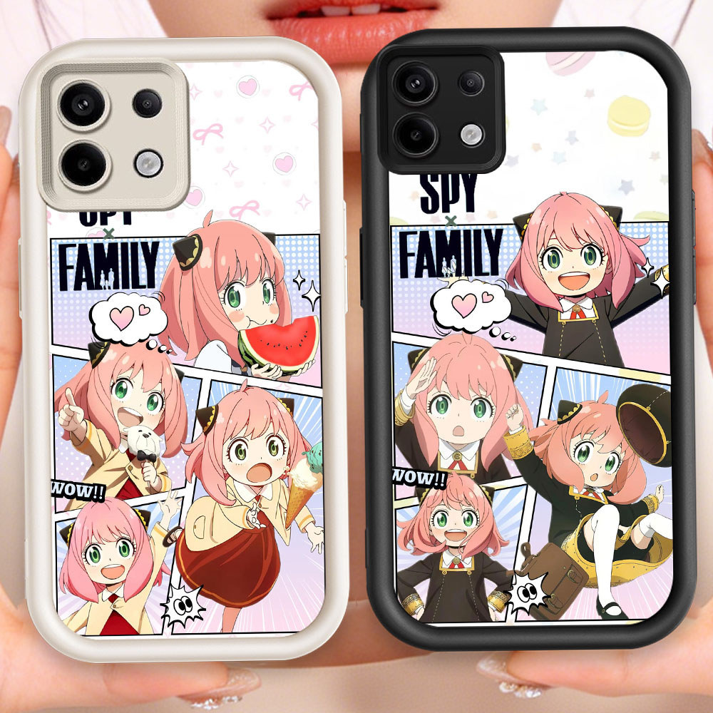 P-76 Spy x Family Casing hp silikon tipis dan ringan untuk Infinix Note Zero Smart Infi 30 GT 20 7 4