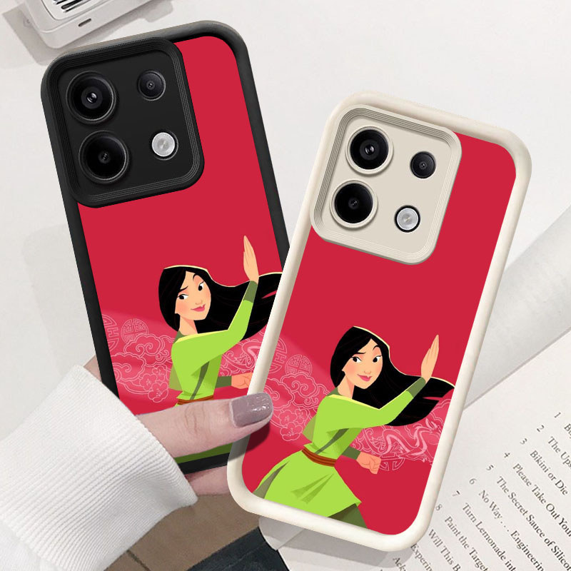 U12 Mulan Casing untuk Infinix Note Zero 40S 40 30 Pro Plus 5G Kasus(Hitam/Putih) Cover
