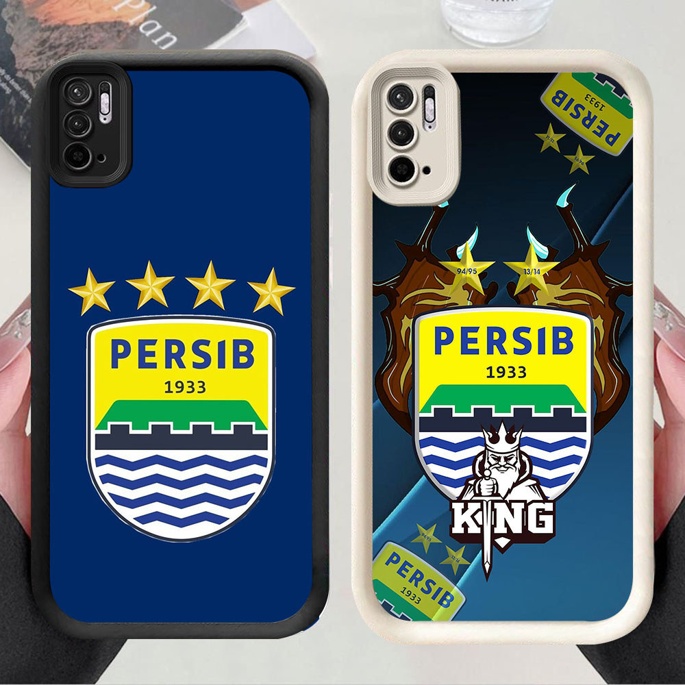 Casing HP Untuk Xiaomi Redmi Note 10 10S 10T POCO M5S M4 Lite Pro TM-20 Persib Bandung
